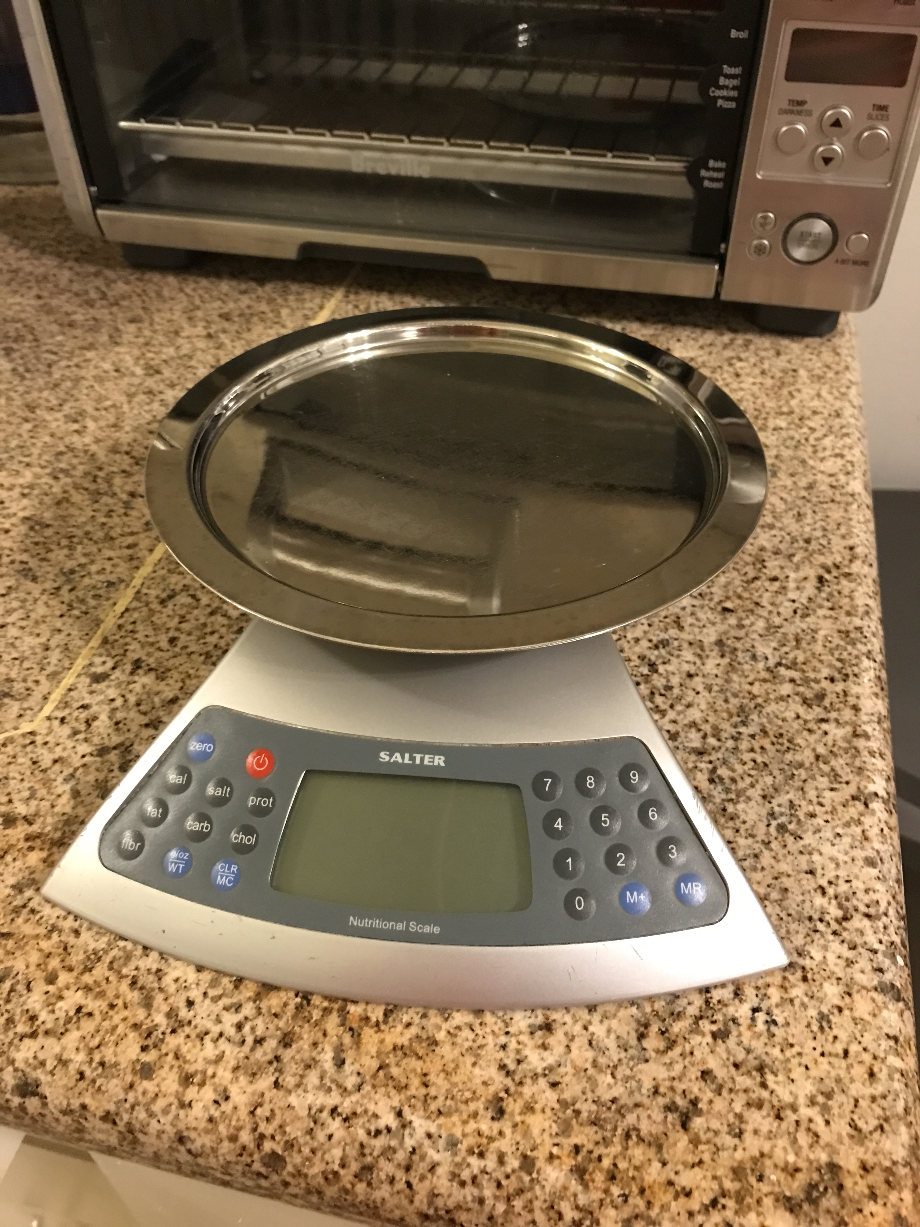 Food scale in my kitchen
